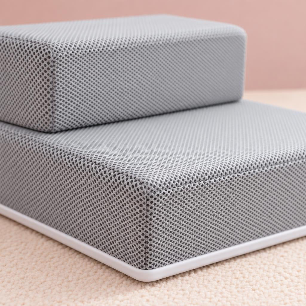 2-Step Pet Stairs, 20cm, Grey – detail
