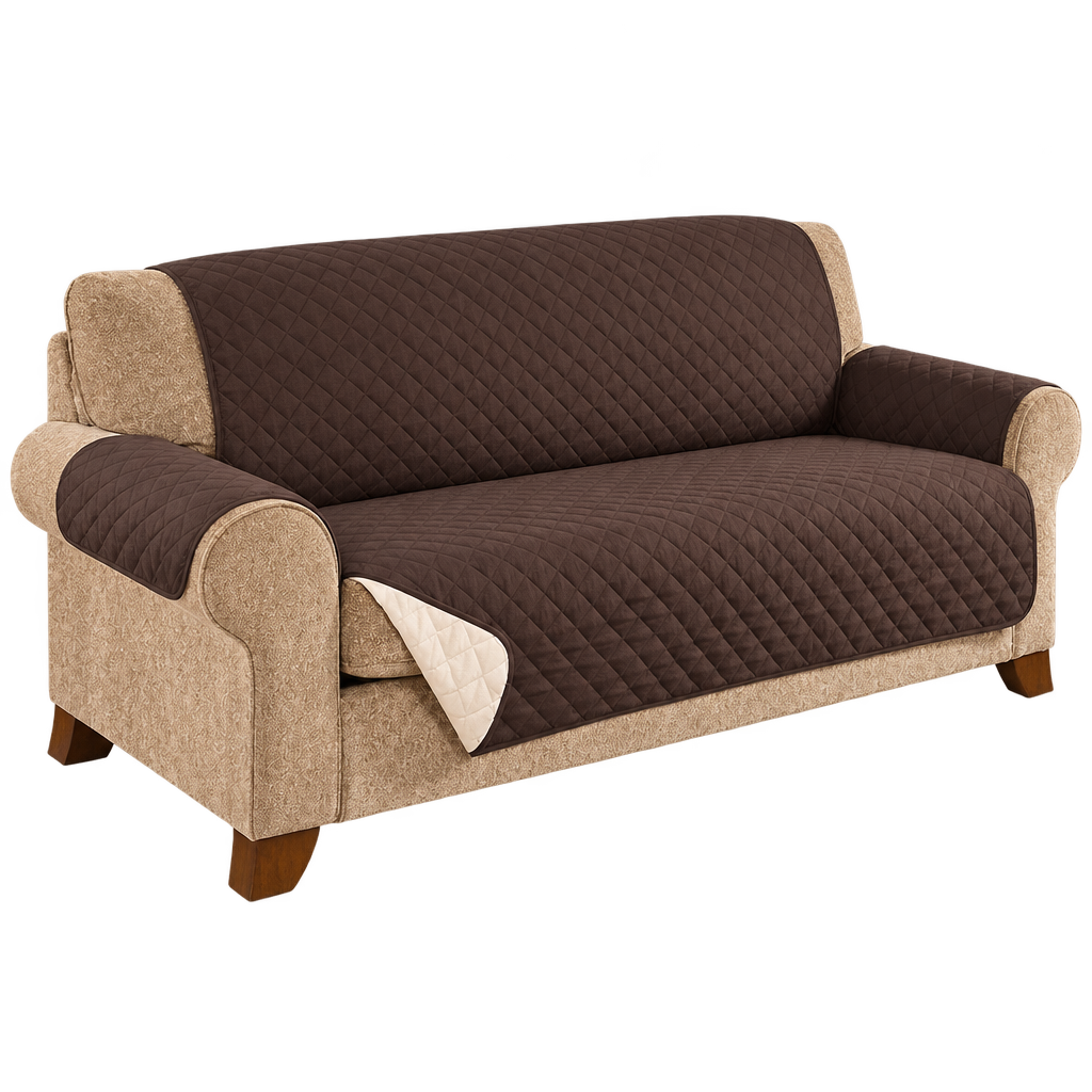 Quilted Pet Sofa Cover, 3-Seater – product