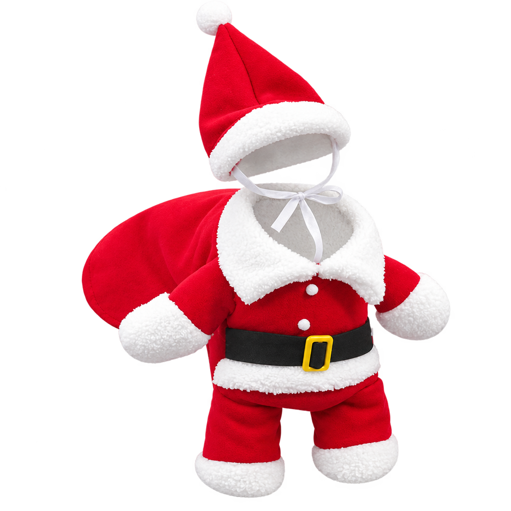 Santa Standing Pet Costume, Red (L) – product