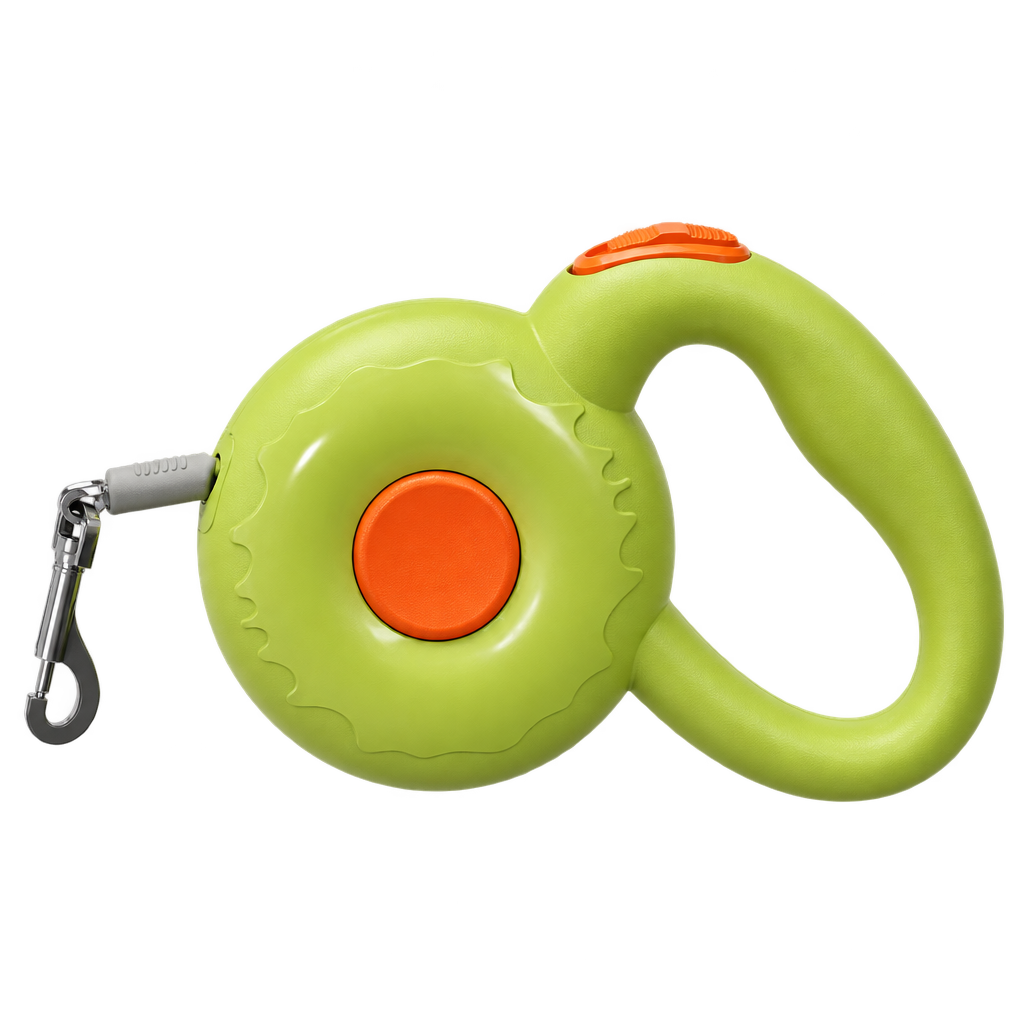 Retractable Dog Lead, Green