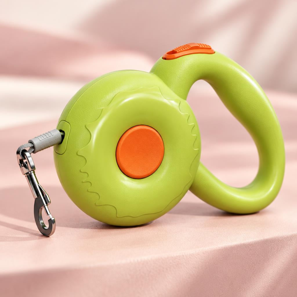 Retractable Dog Lead, Green