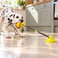 Tough Suction Cup Tug Toy for Large Dogs, Yellow